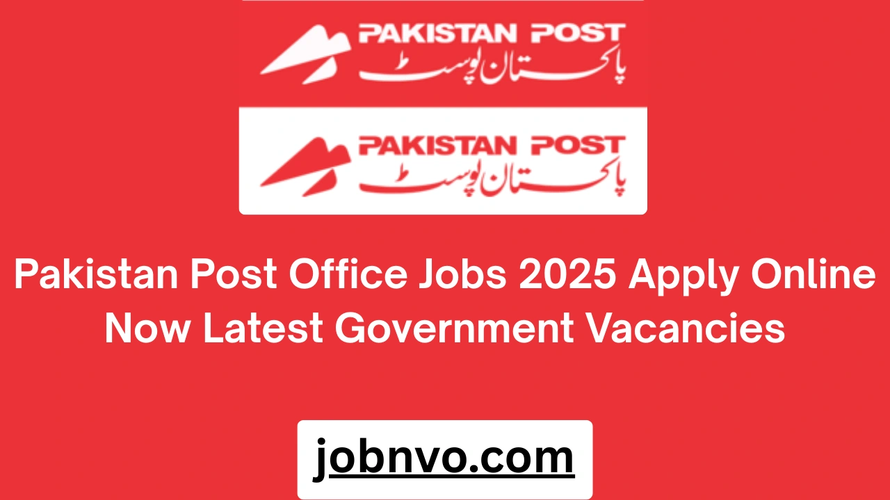 Pakistan Post Office Jobs 2025 Apply Online Now Latest Government Vacancies