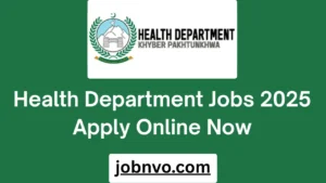 Health Department Jobs 2025 Apply Online Now