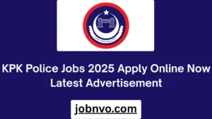 KPK Police Jobs 2025 Apply Online Now Latest Advertisement